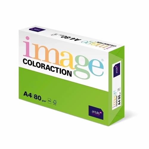 Hartie color Coloraction, A4, 80 g/mp, verde intens-Java 500 coli/top