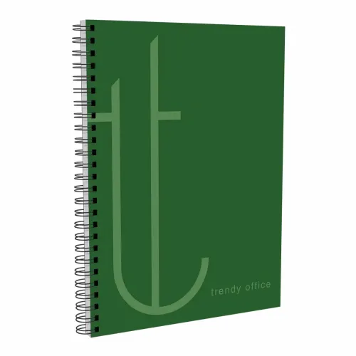 Caiet cu spira, Trendy , A4, 80 file