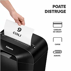 Distrugator documente Fellowes, Powershred LX50 9 coli