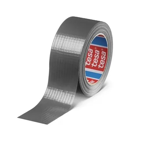 Banda adeziva reparatii 50mm x 50m, argintie, 175 microni, TESA Duct Tape 4615