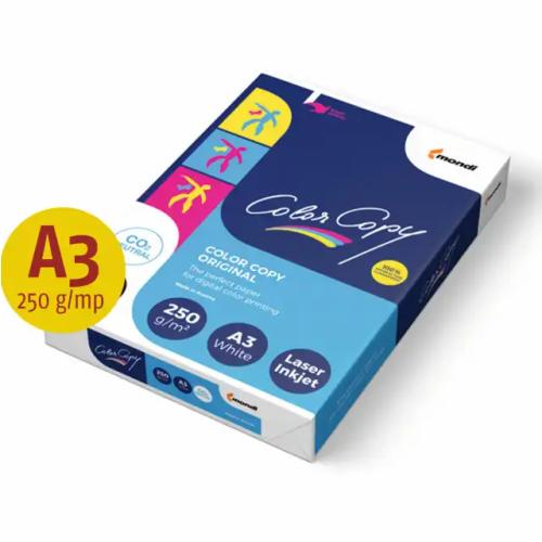 Hartie Mondi, Color Copy, A3, 250 g/mp, 125 coli/top 